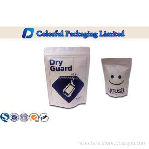 Zipper rice paper laminated Pouch for tea , 100g / 250g / 5